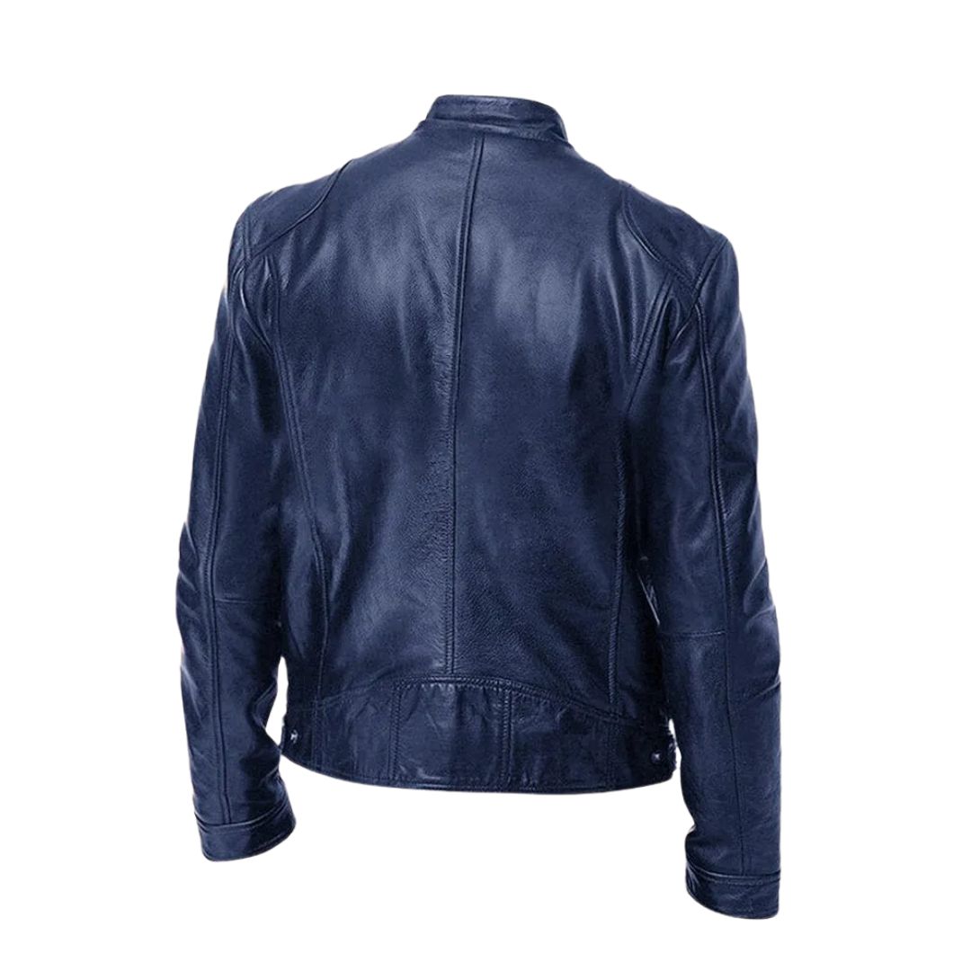 Van Beeck Amsterdam® | Casual Kunstlederen Jack