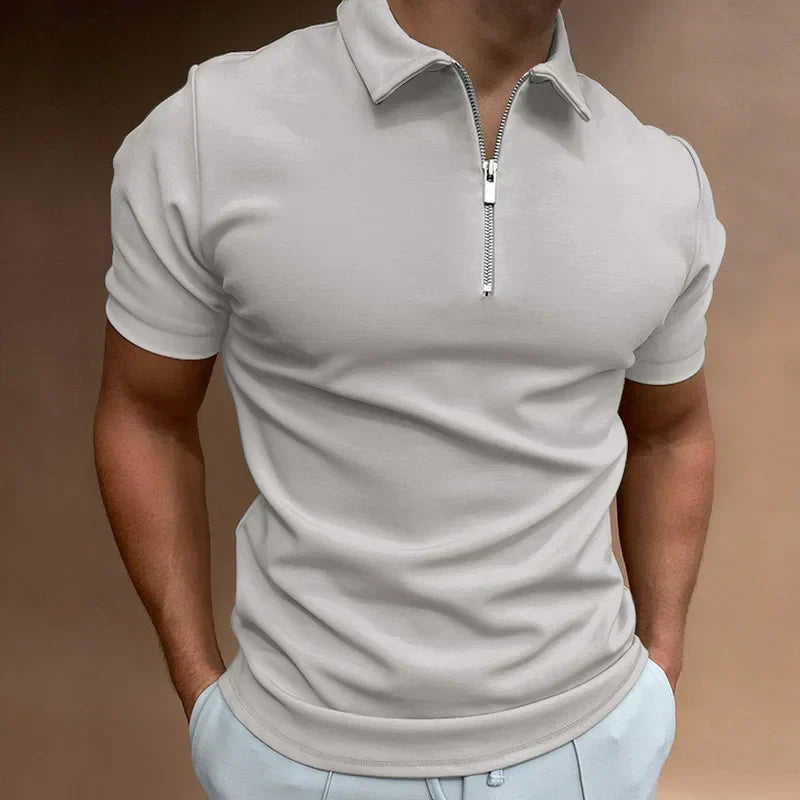 Van Beeck Amsterdam® | Klassieke Rits Polo Shirt
