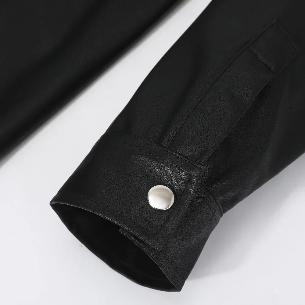 Van Beeck Amsterdam® | Kunstlederen Long Sleeve