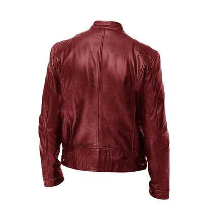 Van Beeck Amsterdam® | Casual Kunstlederen Jack