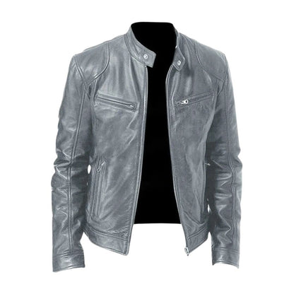 Van Beeck Amsterdam® | Casual Kunstlederen Jack