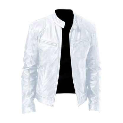 Van Beeck Amsterdam® | Casual Kunstlederen Jack
