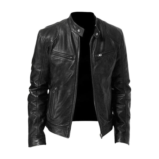 Van Beeck Amsterdam® | Casual Kunstlederen Jack