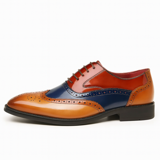 Van Aelen Amsterdam®| Wingtip Oxfords met Tijdloze Elegantie en Dagelijks Comfort voor Formele en Casual Looks