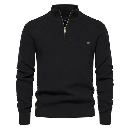 Van Beeck Amsterdam® | Gebreide Zip-Up Trui