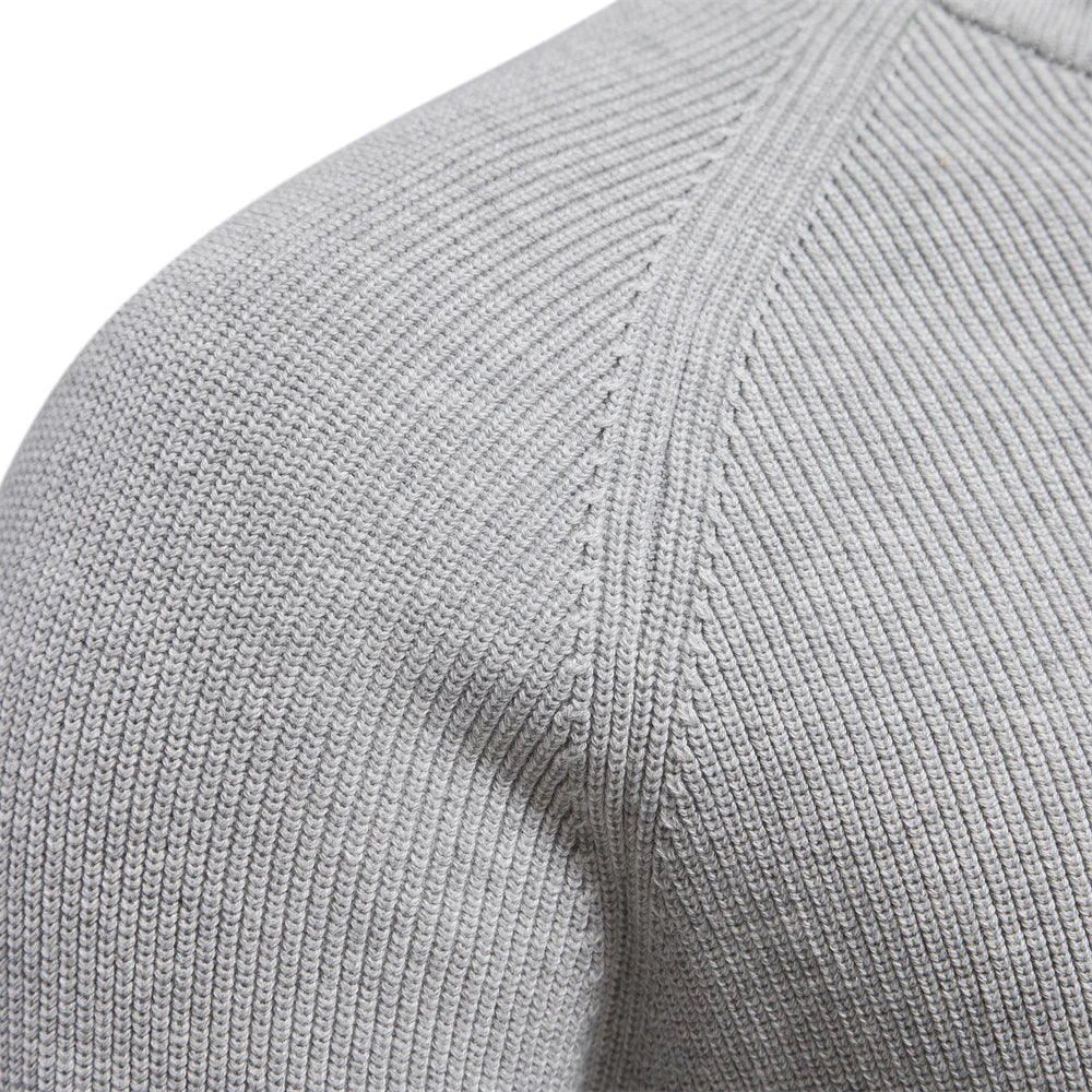 Van Beeck Amsterdam® | Gebreide Zip-Up Trui