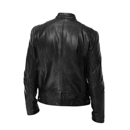 Van Beeck Amsterdam® | Casual Kunstlederen Jack