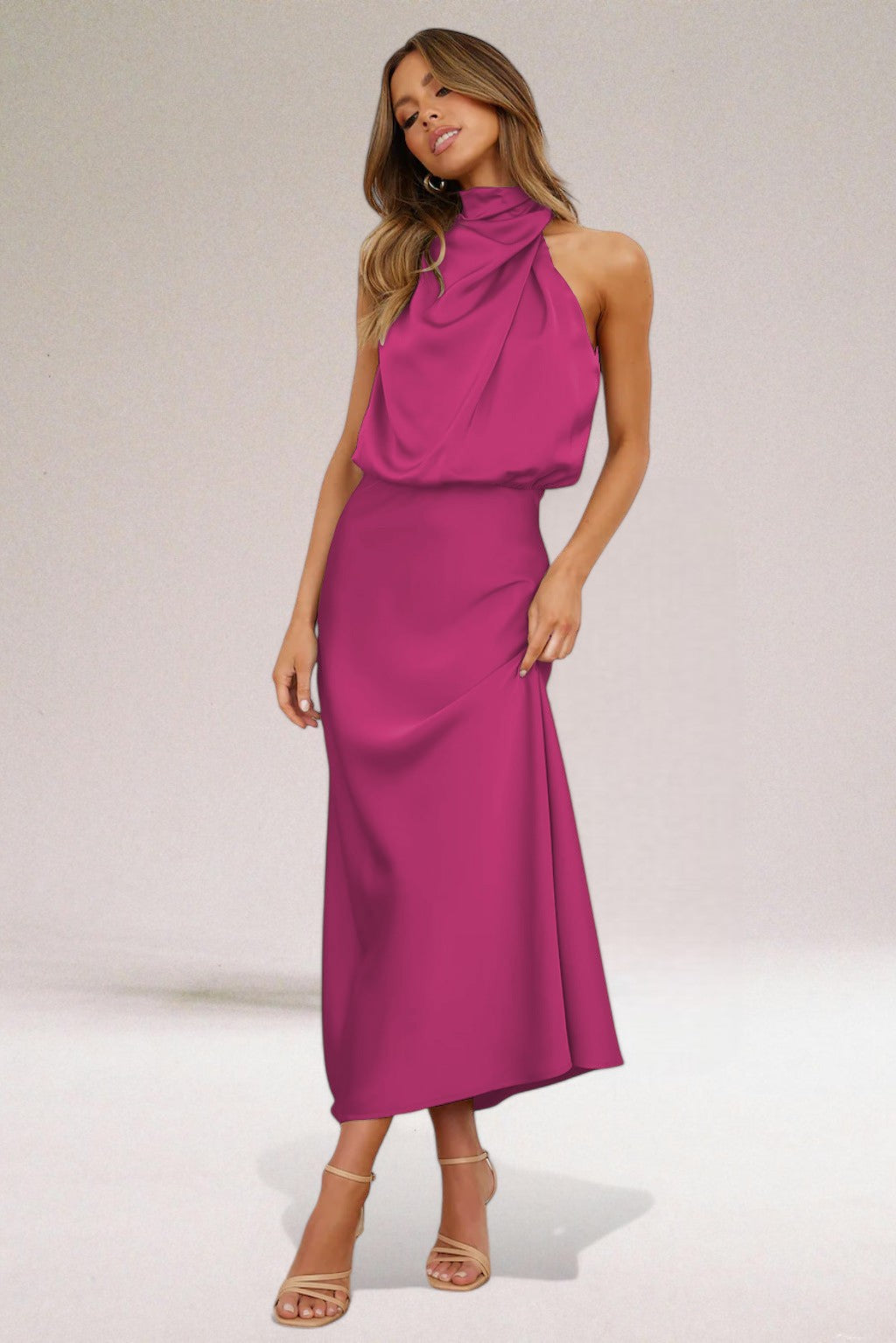 Van Aelen Amsterdam®| Satijnen Glamour Jurk