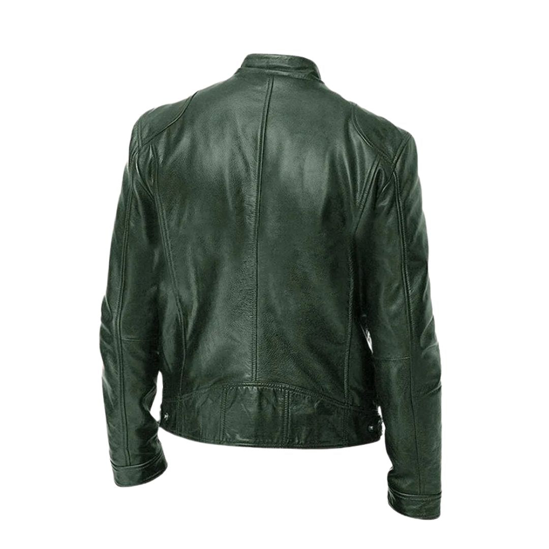 Van Beeck Amsterdam® | Casual Kunstlederen Jack