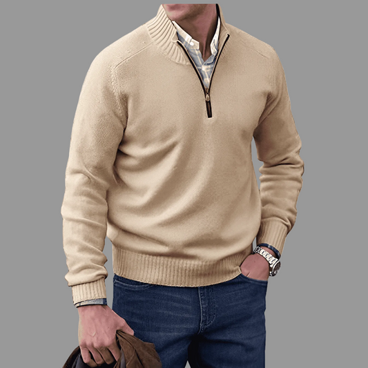 Van Beeck Amsterdam® | Moderne Zip Trui