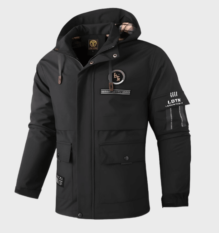 Van Beeck Amsterdam® |  Getailkunstleerde Heren Winterjas