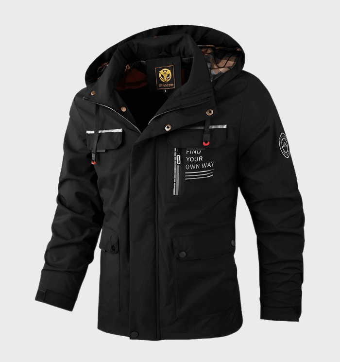 Van Beeck Amsterdam® |  Getailkunstleerde Heren Winterjas