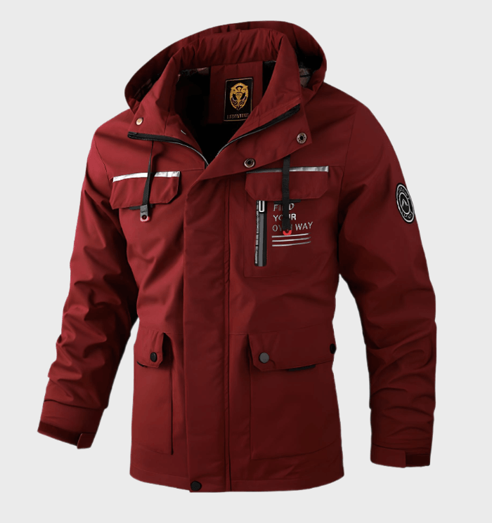 Van Beeck Amsterdam® |  Getailkunstleerde Heren Winterjas