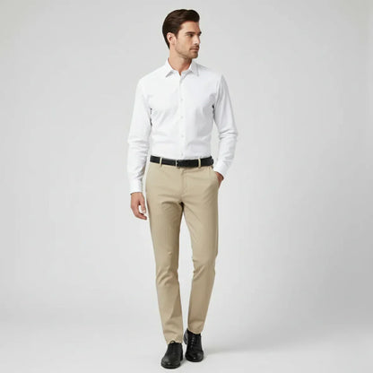 Van Beeck Amsterdam® | Comfortabele Pantalon met Stretch