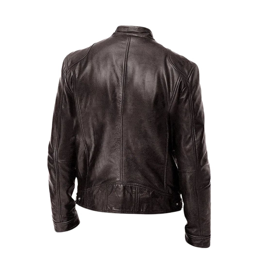 Van Beeck Amsterdam® | Casual Kunstlederen Jack