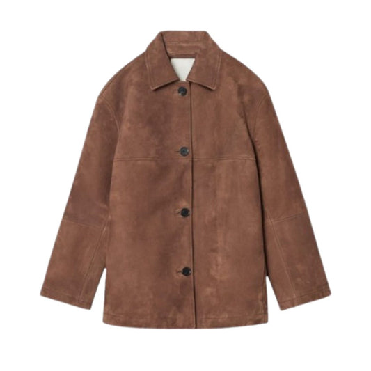 Van Aelen Amsterdam®| Collared Suede Jacket