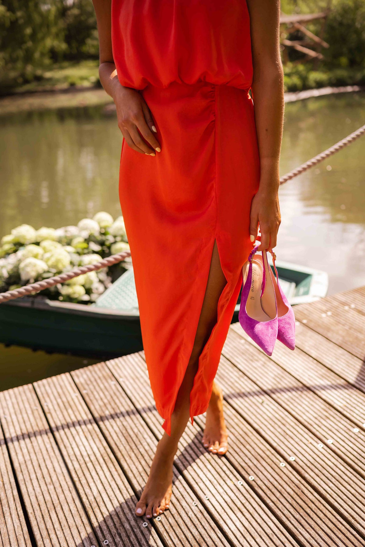 Van Aelen Amsterdam®| Elegante Zomerse Jurk
