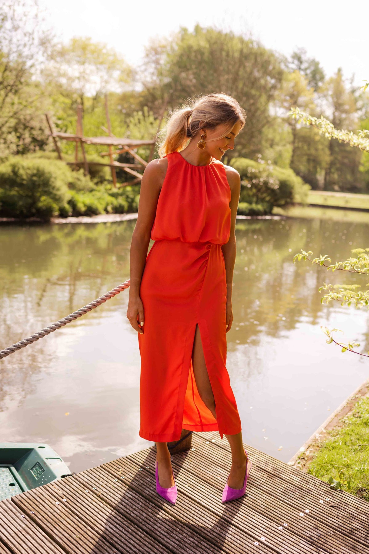 Van Aelen Amsterdam®| Elegante Zomerse Jurk