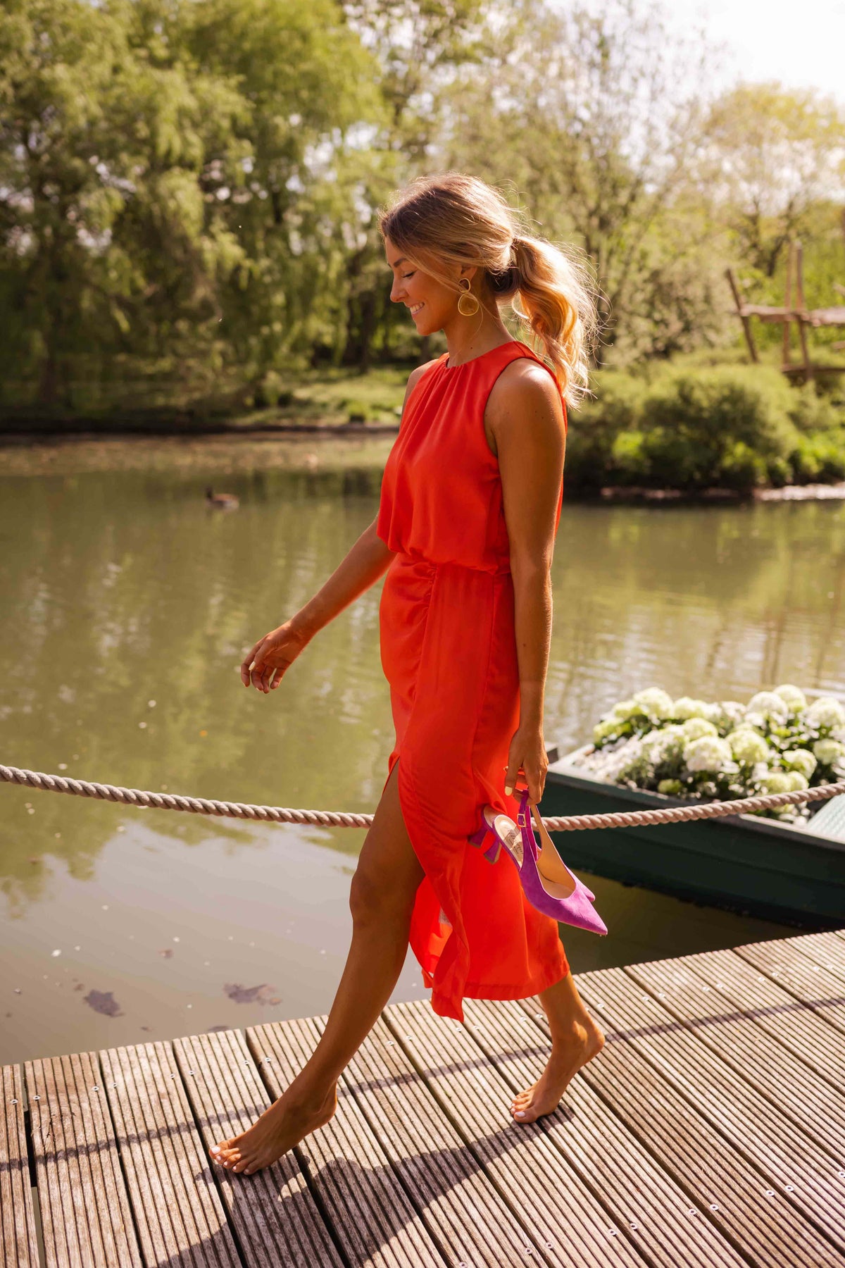 Van Aelen Amsterdam®| Elegante Zomerse Jurk