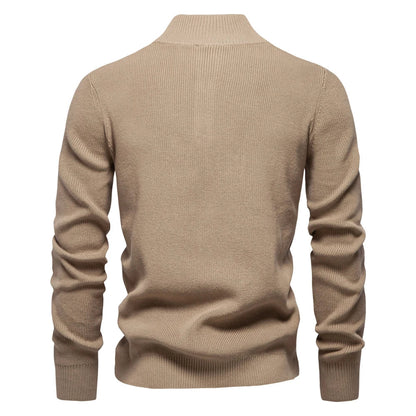 Van Beeck Amsterdam®  | Herentrui Met Knoopdesign