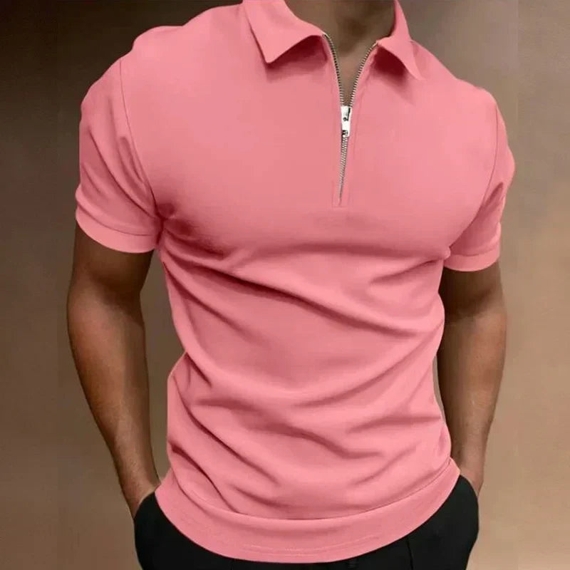 Van Beeck Amsterdam® | Klassieke Rits Polo Shirt
