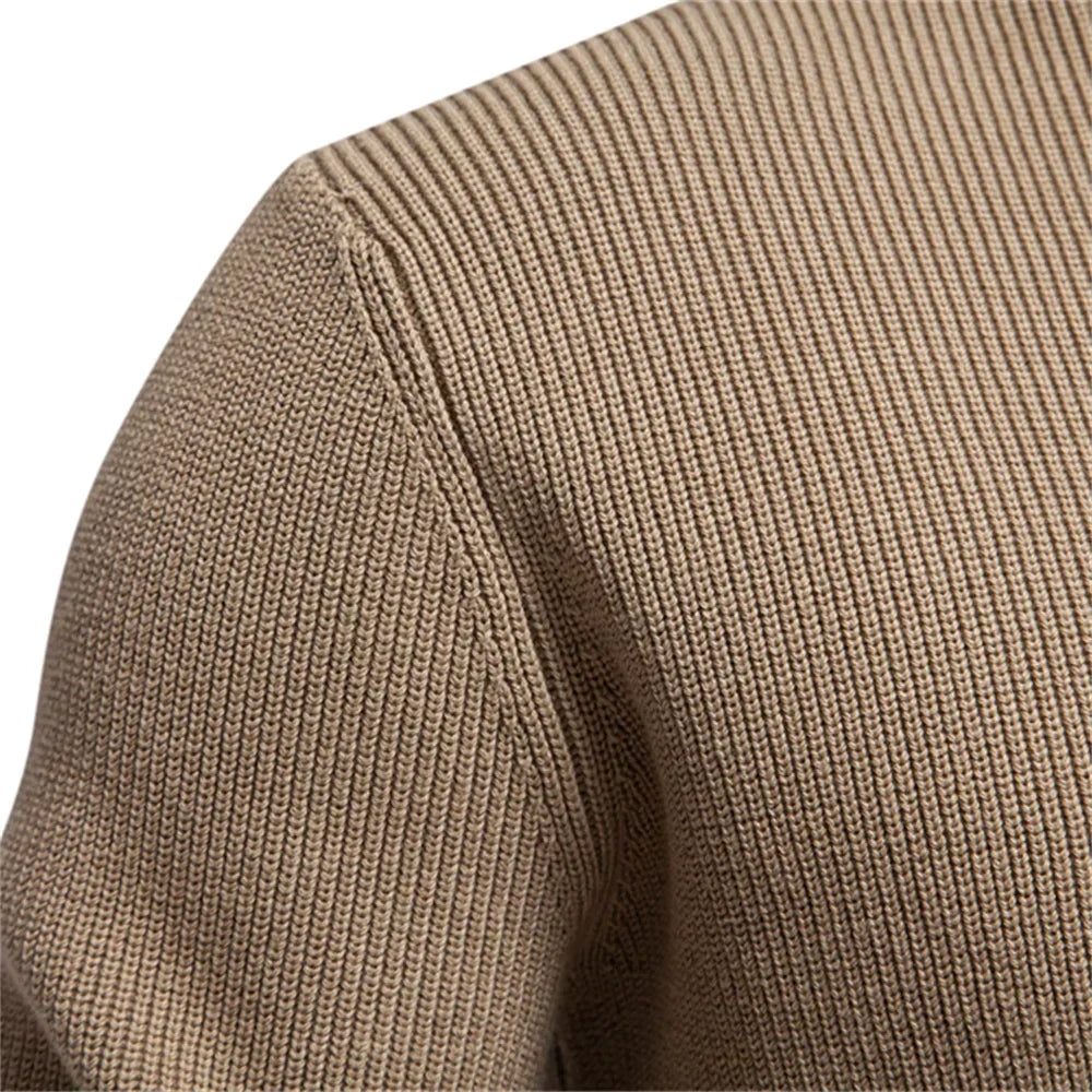 Van Beeck Amsterdam®  | Herentrui Met Knoopdesign