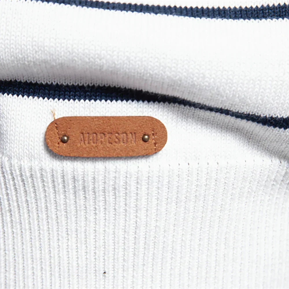 Van Beeck Amsterdam® | Herentrui Met Streepdesign