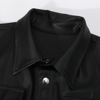 Van Beeck Amsterdam® | Kunstlederen Long Sleeve