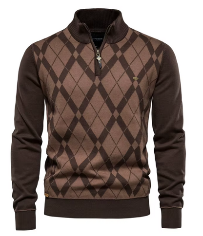 Van Beeck Amsterdam® | Half-Zip Herentrui