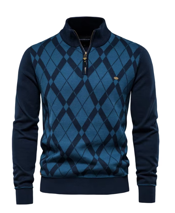 Van Beeck Amsterdam® | Half-Zip Herentrui
