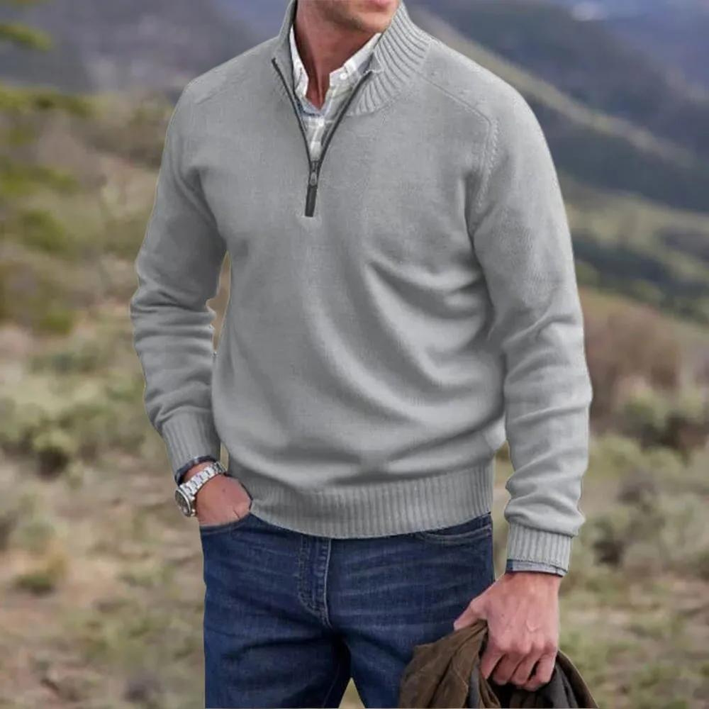Van Beeck Amsterdam® | Moderne Zip Trui