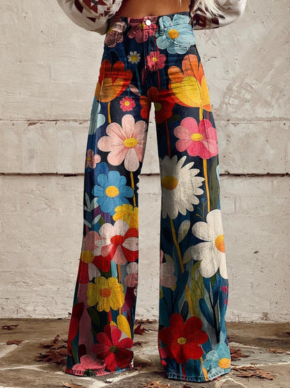 Van Aelen Amsterdam®| Elegante en Moderne Bloemenbroek