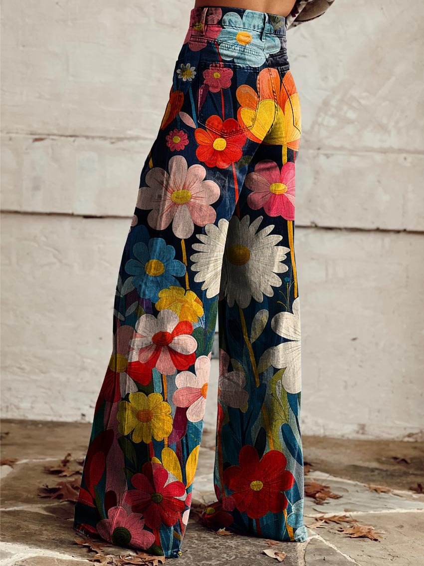 Van Aelen Amsterdam®| Elegante en Moderne Bloemenbroek