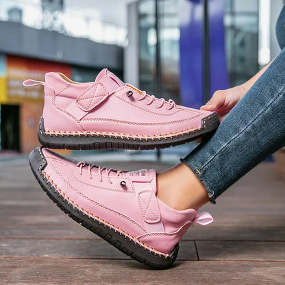 Van Beeck Amsterdam® | Comfortabele Sneakers met Brede Neus | Licht & Comfortabel