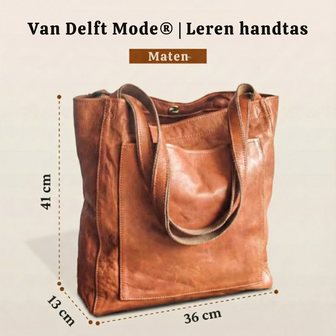Van Aelen Amsterdam®| Elegante Kunstlederen handtas